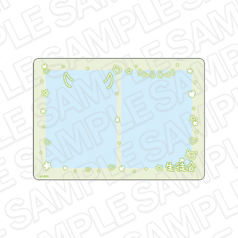 "Handsome High School Earth Defense Club: ETERNAL LOVE!" Rigid Card Case - Student Council, Sticker-Style Ver.