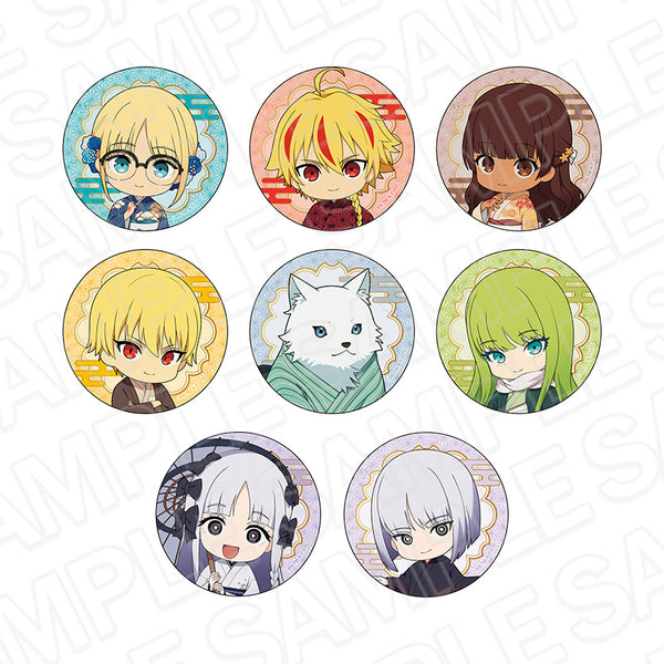 『Fate/strange Fake』カンバッジ(ランダム) 着物 ミニキャラ ver. セット