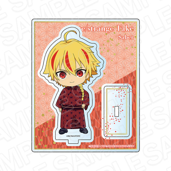 『Fate/strange Fake』アクリルスタンド セイバー 着物 ミニキャラ ver.
