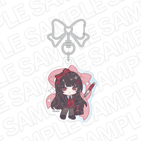 『魔法少女ノ魔女裁判』ホログラムキーホルダー 二階堂ヒロ 制服風コーデ デフォルメ ver.