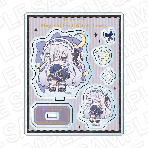 『魔法少女ノ魔女裁判』アクリルパーツ 夏目アンアン 制服風コーデ デフォルメ ver.