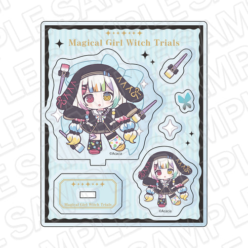 "Magical Girl's Witch Trial" Acrylic Figure: Noa Shirogasaki, School Uniform-Style Outfit, Chibi Version