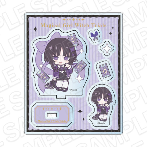 『魔法少女ノ魔女裁判』アクリルパーツ 宝生マーゴ 制服風コーデ デフォルメ ver.