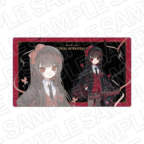 『魔法少女ノ魔女裁判』ラバーデスクマット 二階堂ヒロ 制服風コーデ ver.