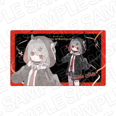 『魔法少女ノ魔女裁判』ラバーデスクマット 紫藤アリサ 制服風コーデ ver.