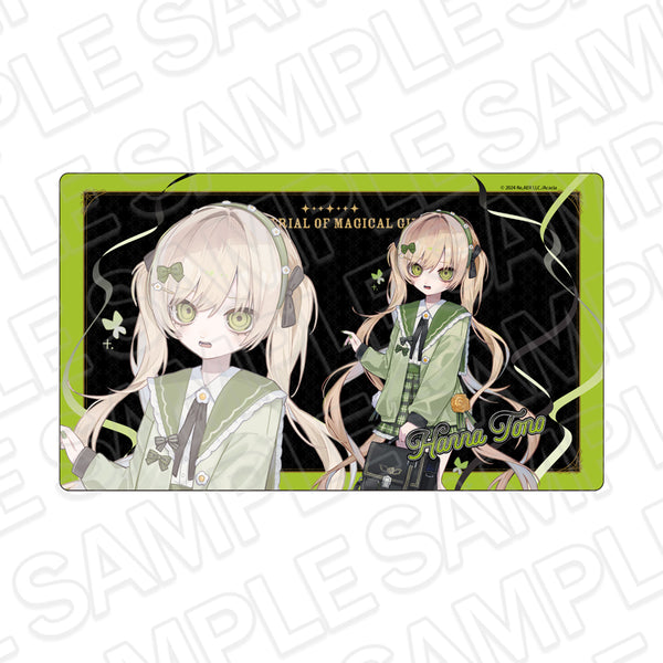 『魔法少女ノ魔女裁判』ラバーデスクマット 遠野ハンナ 制服風コーデ ver.