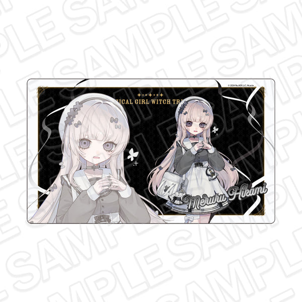 『魔法少女ノ魔女裁判』ラバーデスクマット 氷上メルル 制服風コーデ ver.
