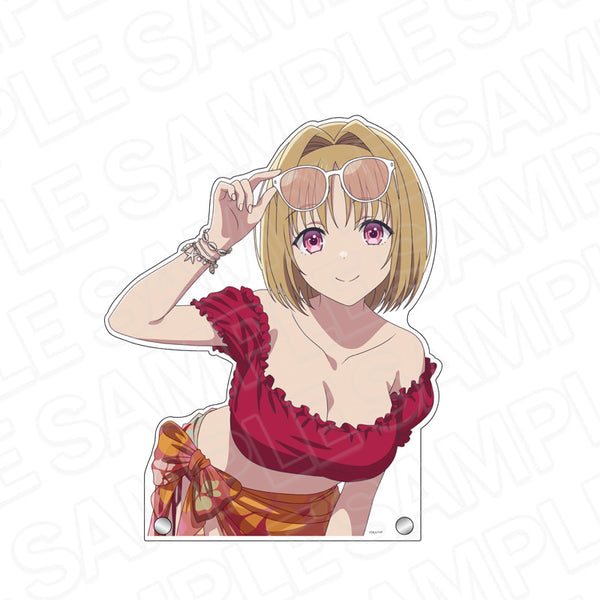 『ようこそ実力至上主義の教室へ 4th Season』特大ダイカットアクリルボード 櫛田桔梗 サマーリゾート ver.