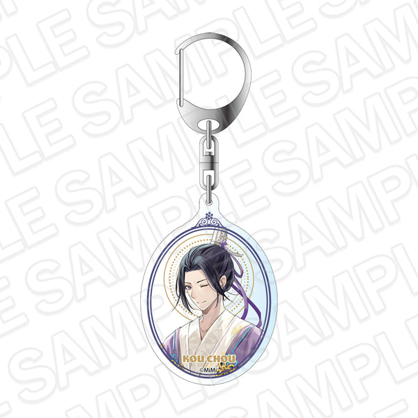 『大河幻想ラジオドラマ魔道祖師』ホログラムアクリルキーホルダー 江澄 京まふ2026 ver.