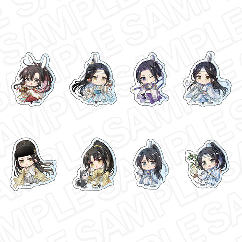 『大河幻想ラジオドラマ魔道祖師』アクリルステッカー(ランダム) 京まふ2026 ミニキャラ ver. セット