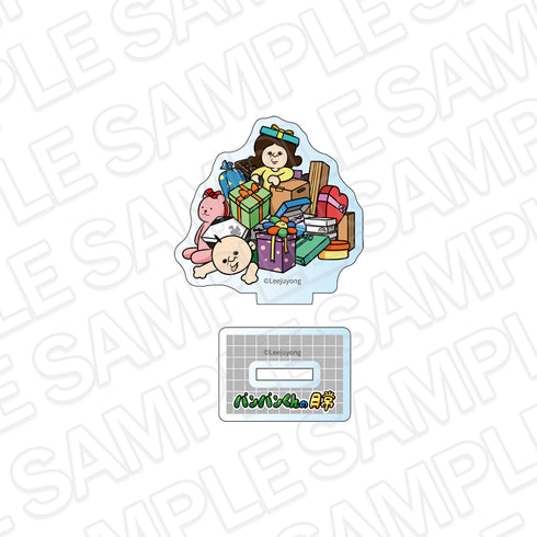 "Panpan-kun's Daily Life" Mini Acrylic Stand A: Love-stagram Ver.