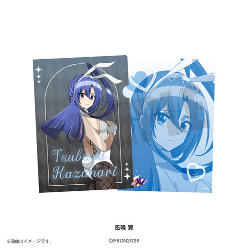 《戰姬絕唱 Symphogear》A4透明文件夾 風鳴 翼 白色兔女郎版