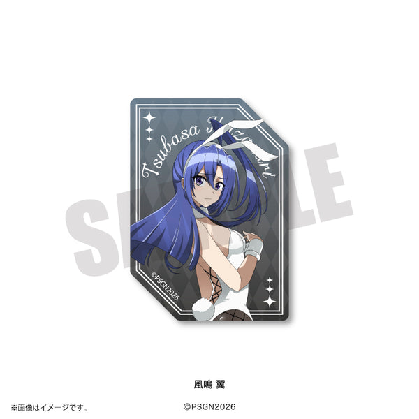 『戦姫絶唱シンフォギア』ステッカー 風鳴 翼 白バニーver.