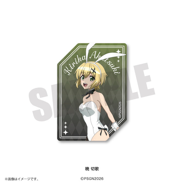『戦姫絶唱シンフォギア』ステッカー 暁 切歌 白バニーver.