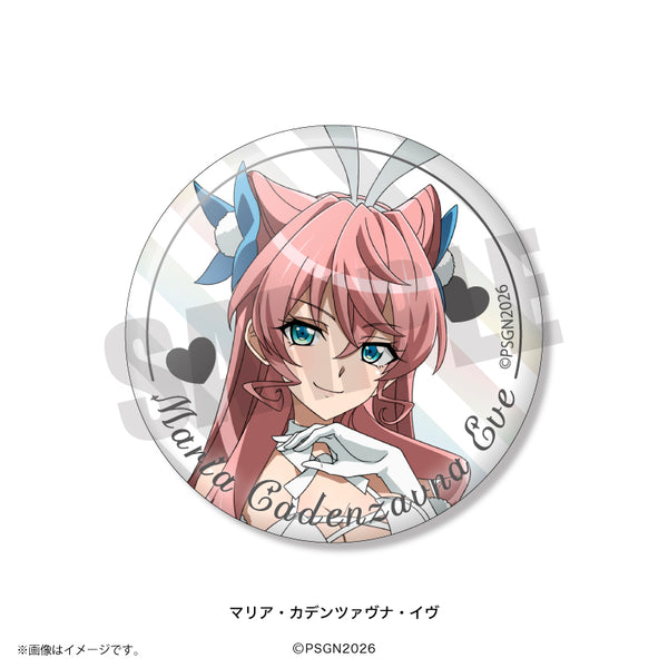 『戦姫絶唱シンフォギア』オーロラ缶バッジ マリア・カデンツァヴナ・イヴ 白バニーver.