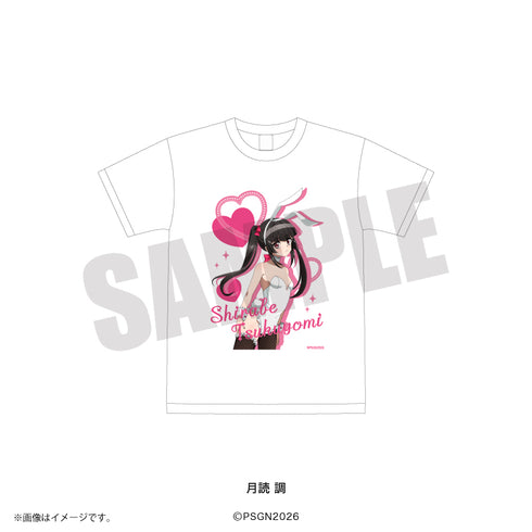 『戦姫絶唱シンフォギア』Tシャツ (白) 月読 調 白バニーver.