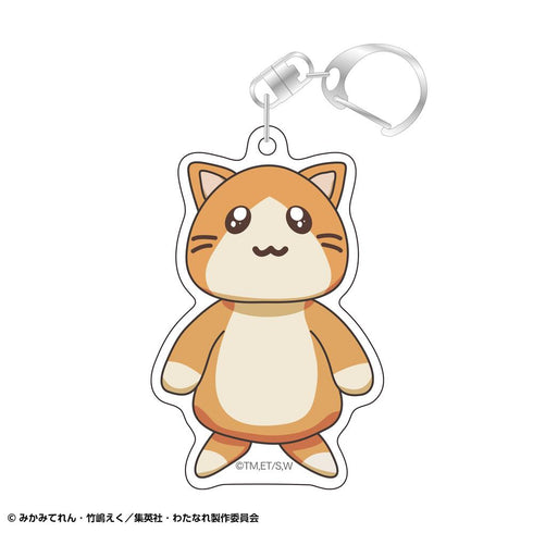 『わたしが恋人になれるわけないじゃん、ムリムリ!(※ムリじゃなかった!?)』スクールバッグのぬいぐるみ風アクリルキーホルダー 香穂Ver.