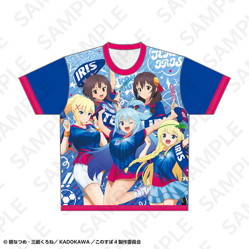 『この素晴らしい世界に祝福を!』フルグラフィックTシャツ サッカーユニフォームver. M