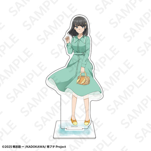 "A Young Pig-Boy Doesn't Dream of a Dear Friend" Acrylic Stand: Spring Outing Ver. Ikumi Akagi