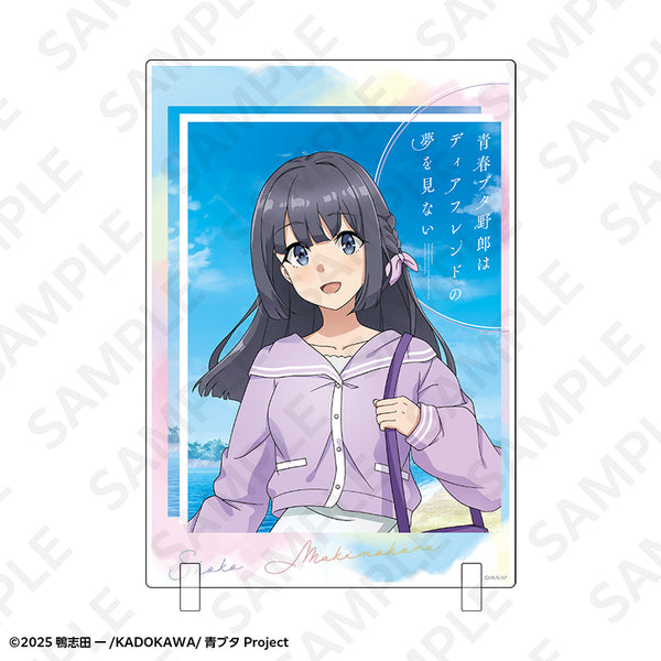 『青春ブタ野郎はディアフレンドの夢を見ない』A5アクリルパネル 春のお出かけver. 牧之原翔子