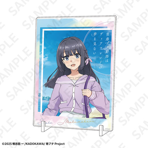 『青春ブタ野郎はディアフレンドの夢を見ない』A5アクリルパネル 春のお出かけver. 牧之原翔子