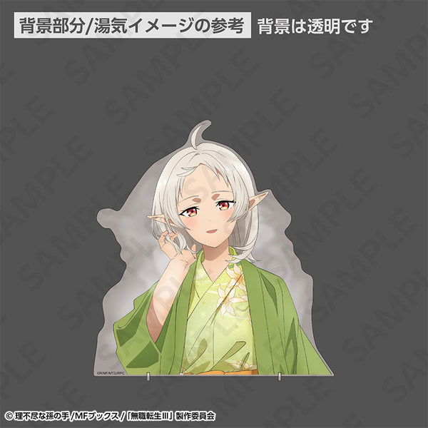 『無職転生III ~異世界行ったら本気だす~』特大ダイカットアクリルパネル 温泉浴衣ver. シルフィエット