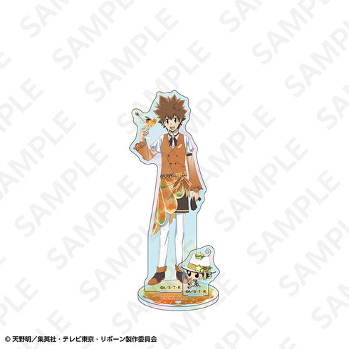 "The Hitman Reborn!" Original Illustration Aurora Acrylic Stand: Fruit Mocktail Ver. Reborn & Tsuna Sawada