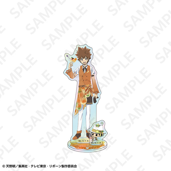 "The Hitman Reborn!" Original Illustration Aurora Acrylic Stand: Fruit Mocktail Ver. Reborn & Tsuna Sawada