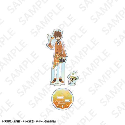 "The Hitman Reborn!" Original Illustration Aurora Acrylic Stand: Fruit Mocktail Ver. Reborn & Tsuna Sawada