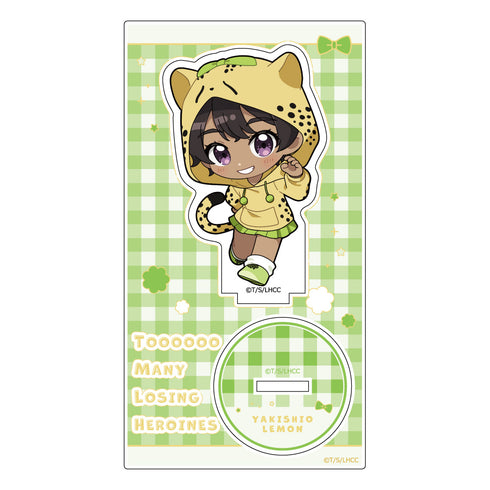 "There Are Too Many Losing Heroines!" Acrylic Stand (Salted Lemon / Animal Ear Hoodie)