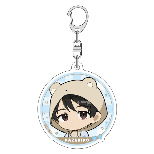 "There Are Too Many Losing Heroines!" Acrylic Keychain (Kazuhiko Nukumizu / Animal-Ear Hoodie)