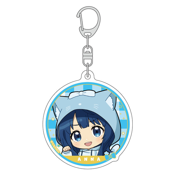 "There Are Too Many Losing Heroines!" Acrylic Keychain (Anna Nanami / Animal Ear Hoodie)