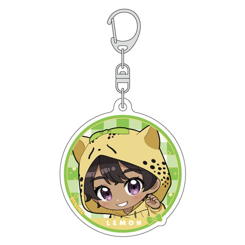 "There Are Too Many Losing Heroines!" Acrylic Keychain (Salted Lemon / Animal Ear Hoodie)