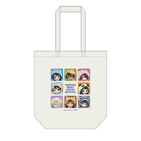 "There Are Too Many Losing Heroines!" Tote Bag (Animal Ear Hoodie)