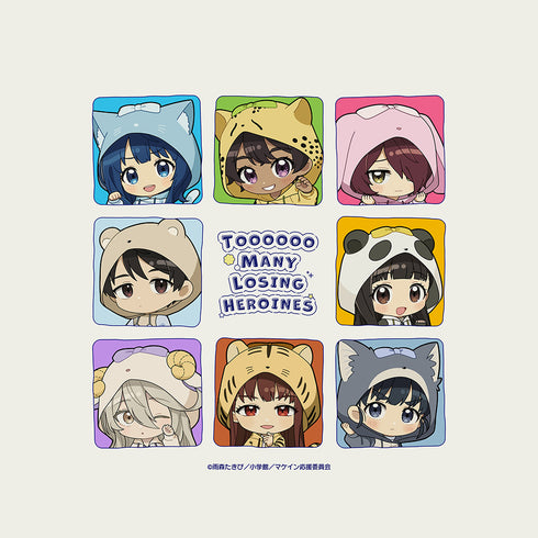"There Are Too Many Losing Heroines!" Tote Bag (Animal Ear Hoodie)