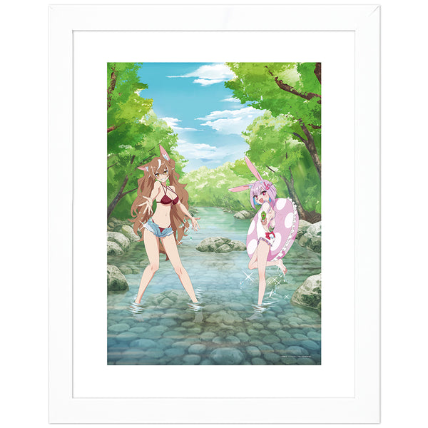 "The Misanthropic Teacher of the Non-Human Classroom" Original Character Art Print (Isaki Oomori & Misaki Uza/River Play) A4