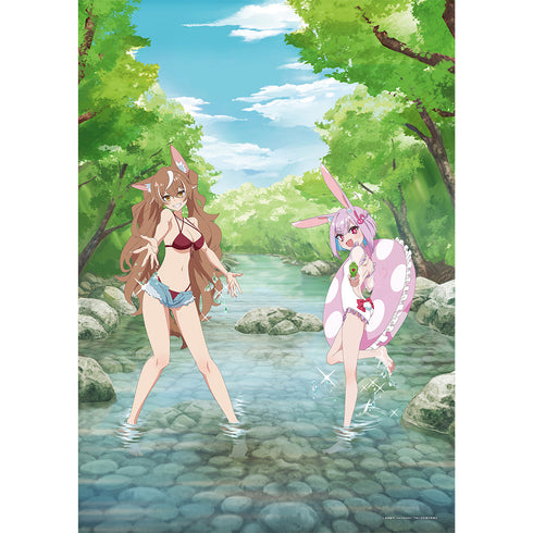 "The Misanthropic Teacher of the Non-Human Classroom" Original Character Art Print (Isaki Oomori & Misaki Uza/River Play) A4