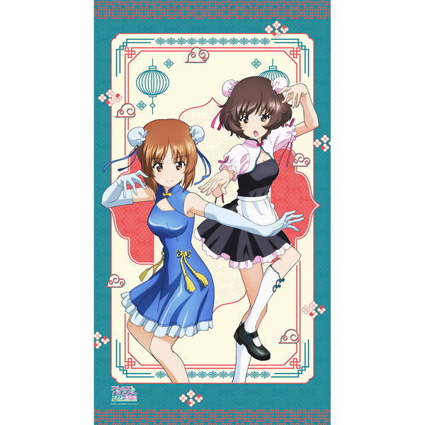 『ガールズ&パンツァー 最終章』のれん (西住みほ&秋山優花里)