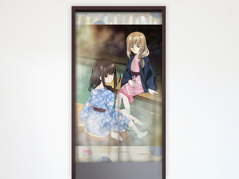 《少女與戰車 最終章》的掛軸(西住志保&島田千代/足湯)