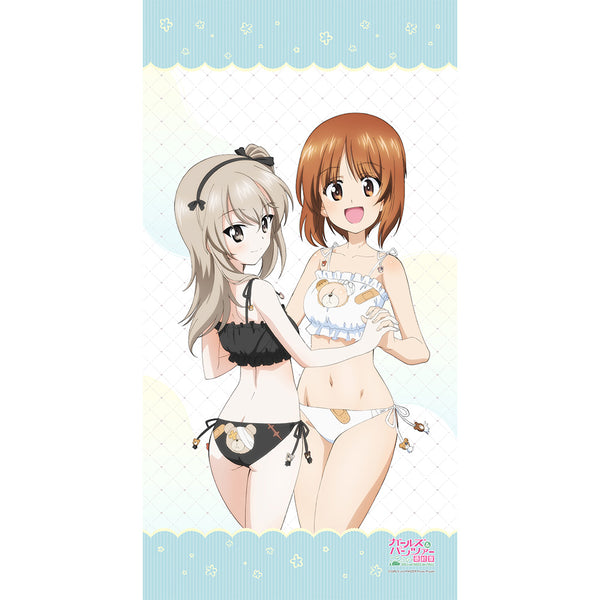 『ガールズ&パンツァー 最終章』バスタオル (西住みほ&島田愛里寿)