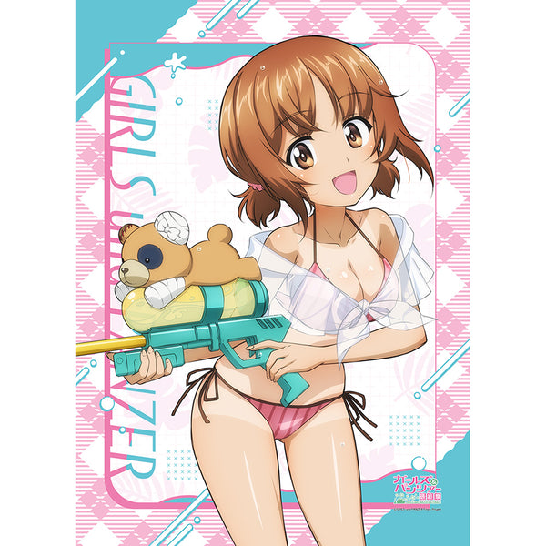 『ガールズ&パンツァー 最終章』描き下ろしB2タペストリー (西住みほ/水鉄砲 日焼けVer.)