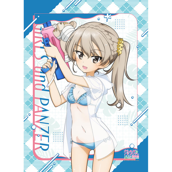 『ガールズ&パンツァー 最終章』描き下ろしB2タペストリー (島田愛里寿/水鉄砲 日焼けVer.)