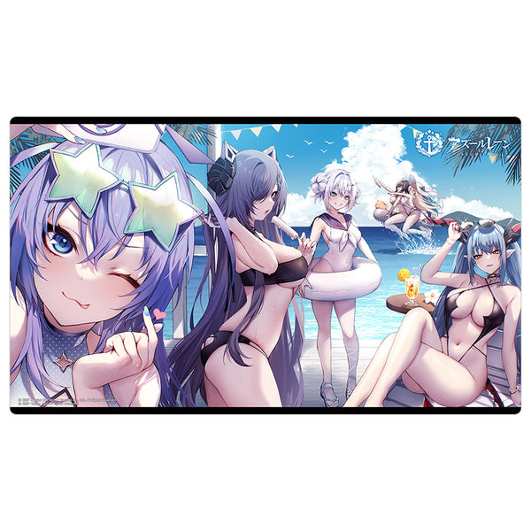 『アズールレーン』ラバーマット(ニュージャージー&アウグスト・フォン・パーセヴァル&ヤーデ&ハルビン&リシュリュー&レーゲンスブルク)