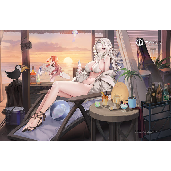 《碧蓝航线》毛巾毯(科罗拉多/夕阳卡瓦蒂娜)