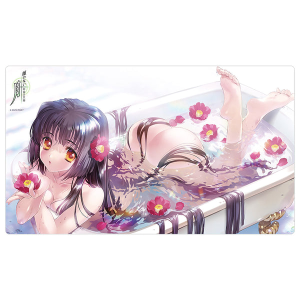『顔のない月』ラバーマット(倉木鈴菜/お風呂)