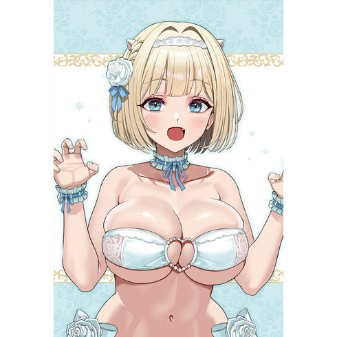 『ブラウンダスト2』描き下ろしまくらカバー(ユースティア/ウエディング水着)