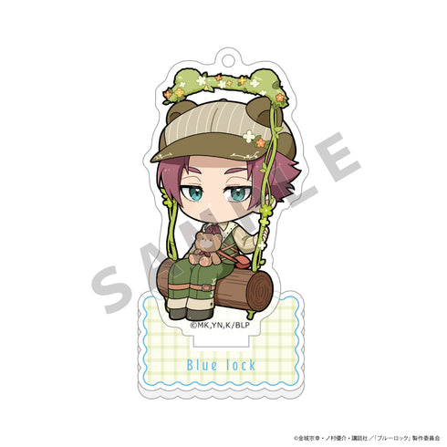 "Blue Lock" Acrylic Stand (Sae Itoshi / Bear-Ear Swing)