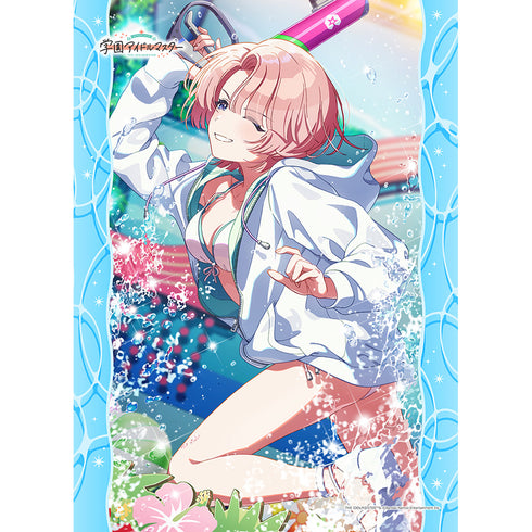 『学園アイドルマスター』B2タペストリー(有村麻央/キミとセミブルー)Wスエード