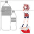 "Gakuen Idolmaster" Extra-Large Acrylic Stand (Saki Hanami / Training Outfit)