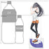 "Gakuen Idolmaster" Extra-Large Acrylic Stand (Ameya Tsubame / Training Outfit)